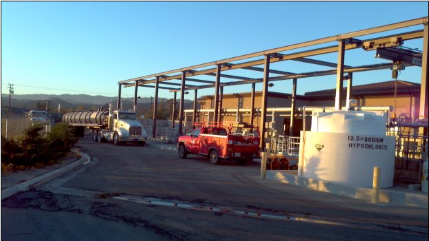 Industrial facility with automated systems served by OEC